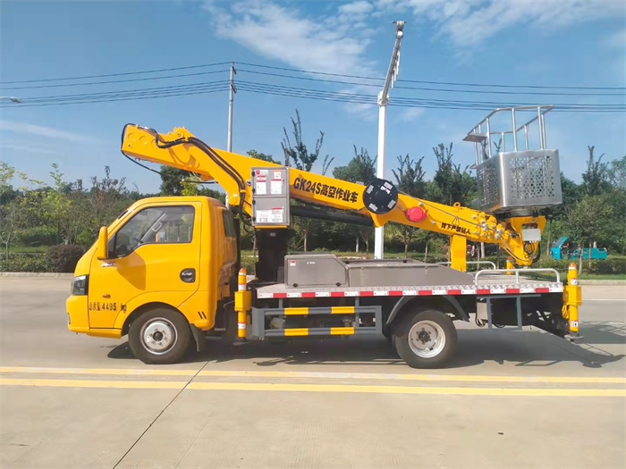 途逸藍(lán)牌24米直臂伸縮式高空作業(yè)車