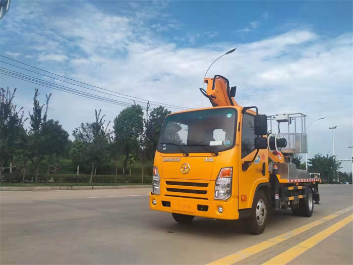 大運直臂升縮式藍(lán)牌高空作業(yè)車